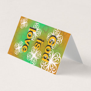 Tarjeta Dios es amor 