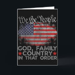 Tarjeta Dios Familia País En Ese Orden Patriota Cristiano<br><div class="desc">Dios Familia País En Ese Orden Frase Patriótica Cristiana</div>