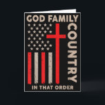 Tarjeta Dios Familia País Ese Orden Americano Cristiano P<br><div class="desc">Dios Familia País Ese Orden Americano Cristiano Patriota</div>