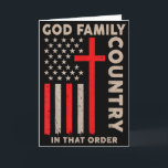 Tarjeta Dios Familia País Ese Orden Cristiano Americano P<br><div class="desc">Dios Familia País Ese Orden Cristiano Americano Patriota</div>