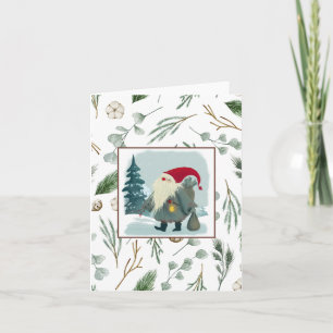 Tarjeta Dios Jul, Navidades escandinavos