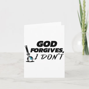 Tarjeta Dios Perdona Yo No - Infidelidad Escornio Div