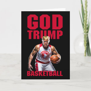 Tarjeta Dios Trump Esqueleto Divertido Trump Patriótico Re