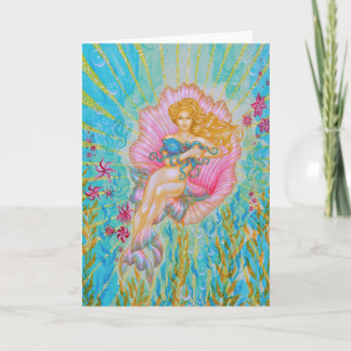 Tarjeta Diosa del Mar por Virgo Paraiso