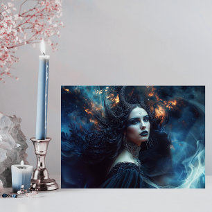 Tarjeta Diosa griega Nyx