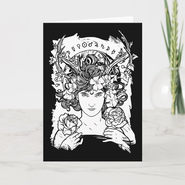 Tarjeta Diosa Horn, todas las ocasiones (Anverso)