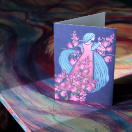 Tarjeta Diosa mariposa