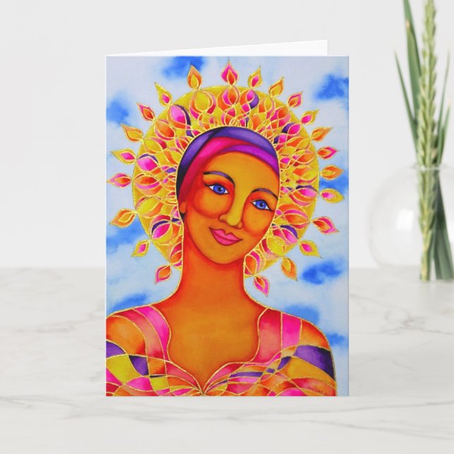 Tarjeta Diosa Sun de Rita Loyd (Anverso)