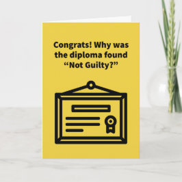 Tarjeta Diploma enmarcado - Graduación