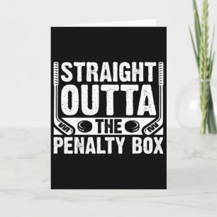 Tarjeta Directamente de la caja de penalización divertido