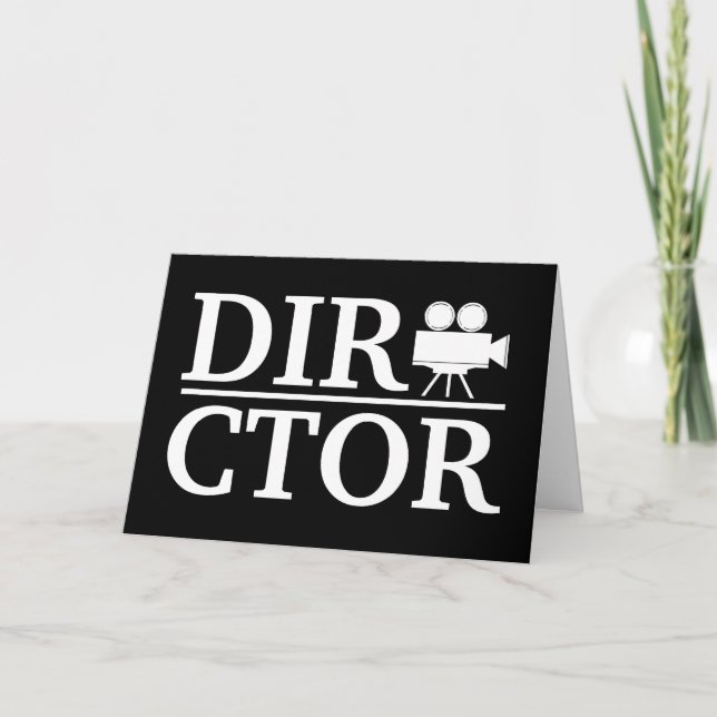 Tarjeta Director de cine (Anverso)