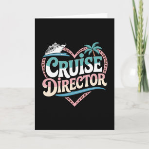 Tarjeta Director de Crucero Corazón 