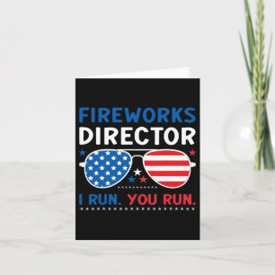 Tarjeta Director De Fireworks Te Ejecuto 4 De Julio Sungl