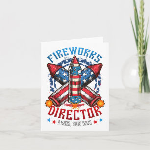 Tarjeta Director De Fireworks Te Ejecuto El 4 De Julio Ind