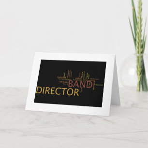 Tarjeta Director de la banda