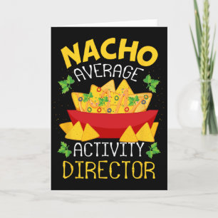 Tarjeta Director Nacho Actividad Promedio Director Cinco D