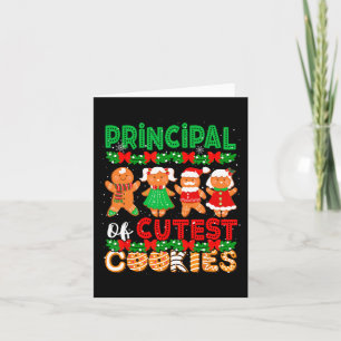 Tarjeta Directora De Cutest Cookies Navidades Gingerbreads