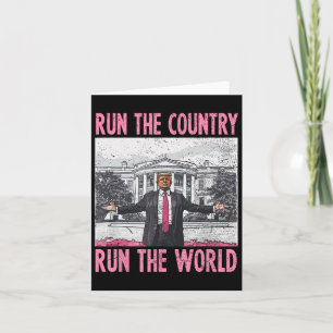 Tarjeta Dirijo El País Y El Mundo Funny Trump 1