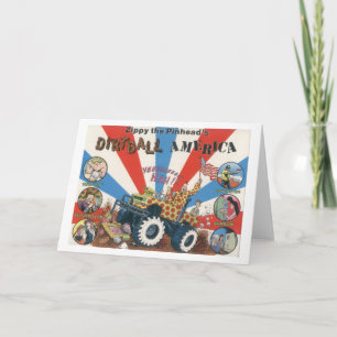 Tarjeta Dirtball enérgico América Notecard