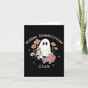 Tarjeta Discapacidad Oculta Invisible Disability Autism Aw