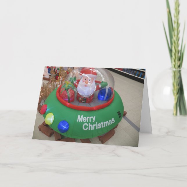 Tarjeta Disco de Santa (Anverso)