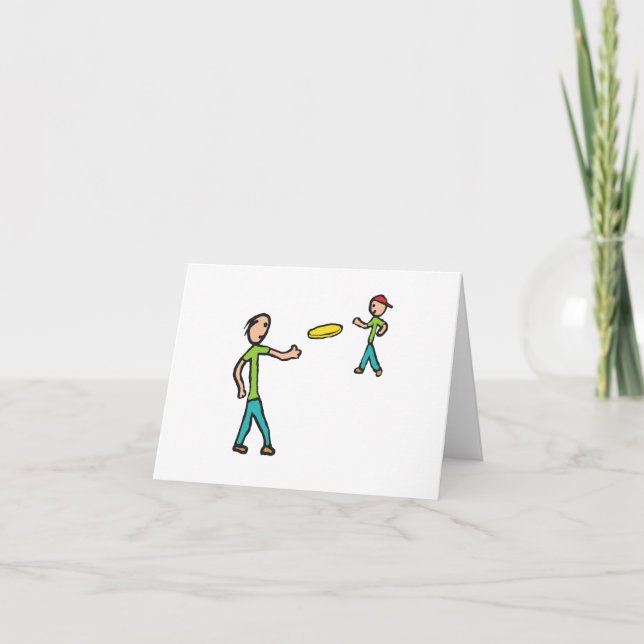 Tarjeta Disco volador (Anverso)