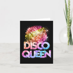 Tarjeta Discoteca Queen - 70's Disco Tema 70