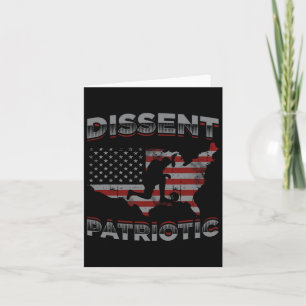 Tarjeta Discrepancia es diseño patriótico bandera de Estad