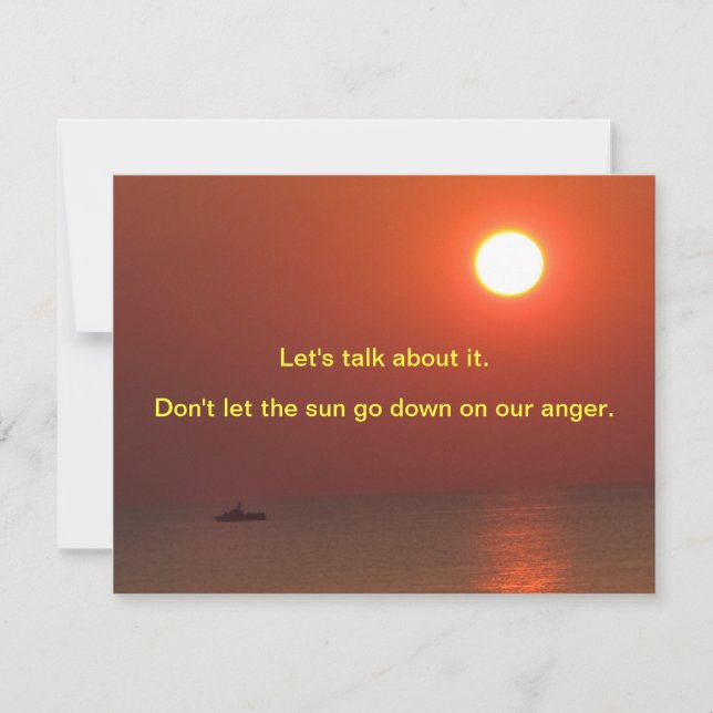 Tarjeta Disculpas (Anverso)