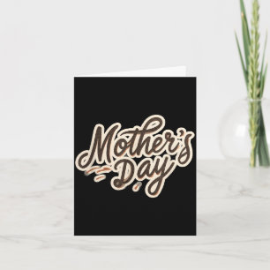 Tarjeta Discurso bonito del día de la madre disfraz