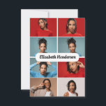 Tarjeta Diseña tu propio collage de 8 fotos<br><div class="desc">Personaliza tu propia fotografía personal. Puedes hacer este producto personalizado para ocasiones especiales como bodas,  cumpleaños,  Navidad,  días festivos,  memoriales,  graduaciones,  aniversarios y más. También se puede regalar a tu mejor amigo,  amigo cercano,  familia y parientes.</div>