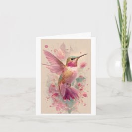 tarjeta diseñada de pájaro hermoso