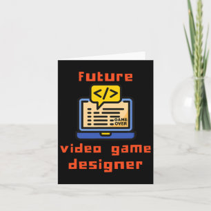 Tarjeta Diseñador de videojuegos Programador Codificador