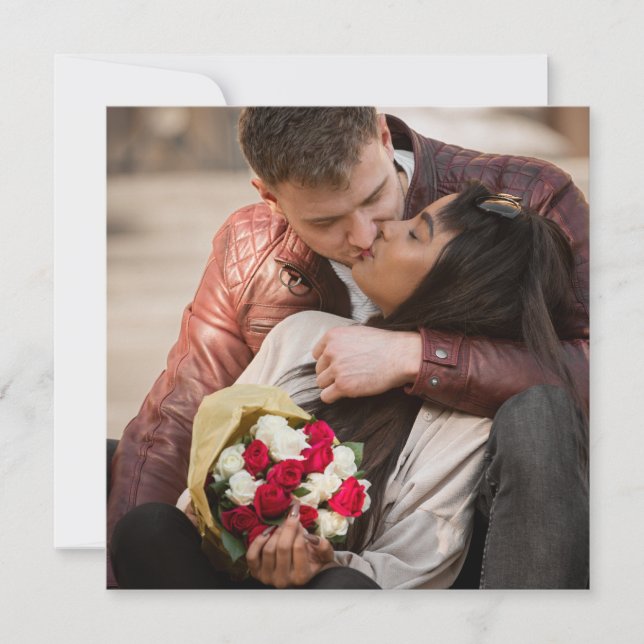 Tarjeta Diseñar su propia foto (Anverso)