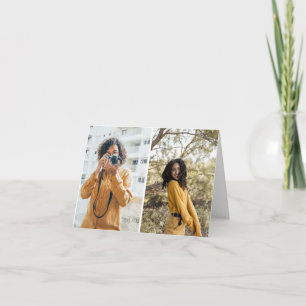 Tarjeta Diseñar su propio Collage de fotos 2