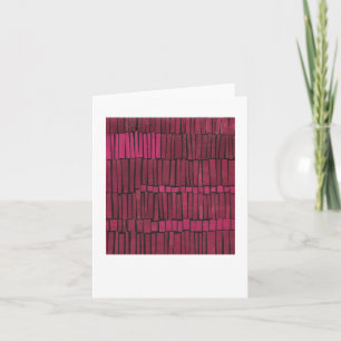 Tarjeta Diseño abstracto colorido magenta