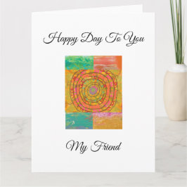 Tarjeta Diseño azteca