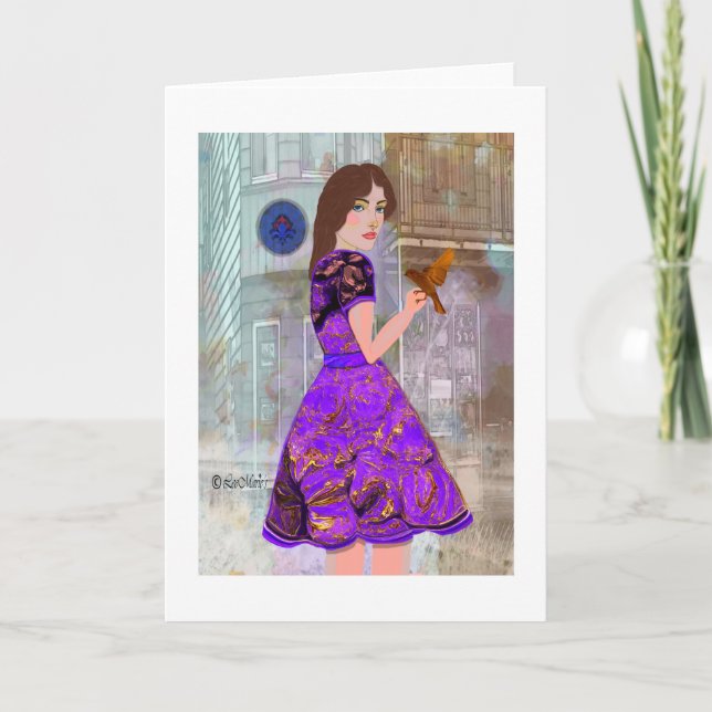 Tarjeta Diseño creativo de Comfort LeeMarie (Anverso)