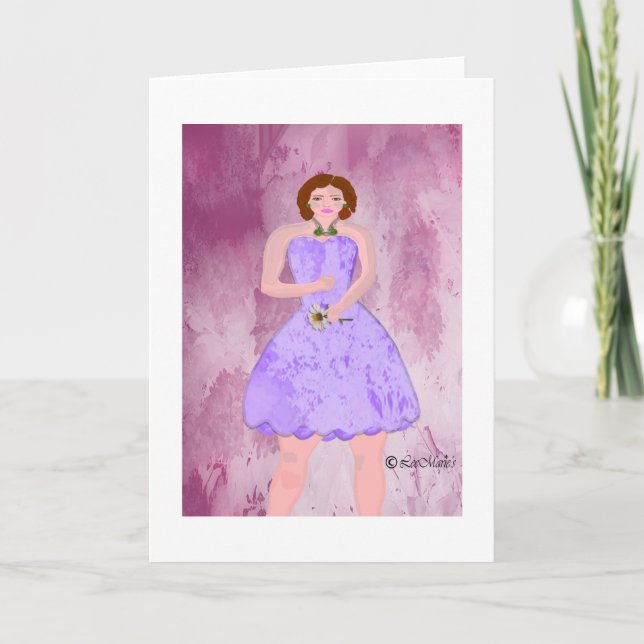 Tarjeta Diseño creativo de Dressy LeeMarie (Anverso)