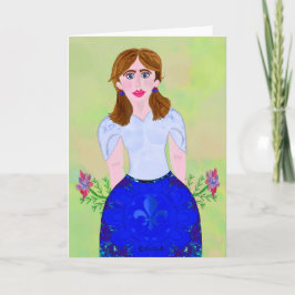 Tarjeta Diseño creativo de LeeMarie con el corazón abierto