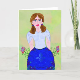Tarjeta Diseño creativo de LeeMarie con el corazón abierto