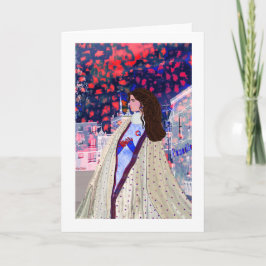 Tarjeta Diseño creativo de Montreal LeeMarie por la noche