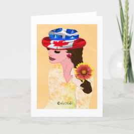 Tarjeta Diseño creativo de Patriot LeeMarie