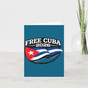 Tarjeta Diseño Cuba Cuba Libre Doctrina Donroe