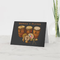 Diseño de Bomba y Plena de Puerto Rico