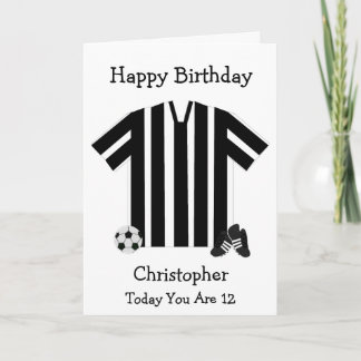 Tarjeta Diseño de camisas de fútbol personalizado
