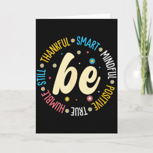 Tarjeta Diseño de cita motivacional Inspiración Decir posi