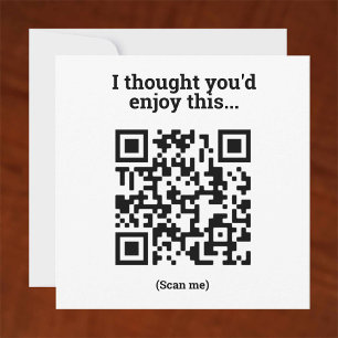 Tarjeta Diseño de código QR