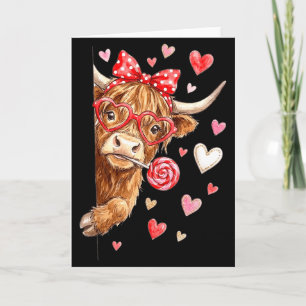 Tarjeta Diseño de corazón de caramelo de San Valentín de v