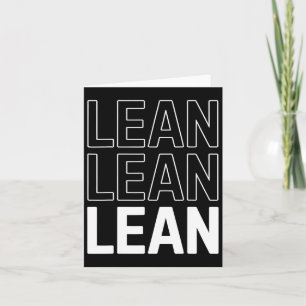 Tarjeta Diseño de cuerpo liso Motivación de entrenamiento 